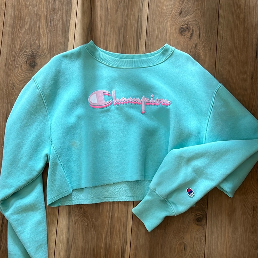 Champion reverse weave cropped sweatshirt